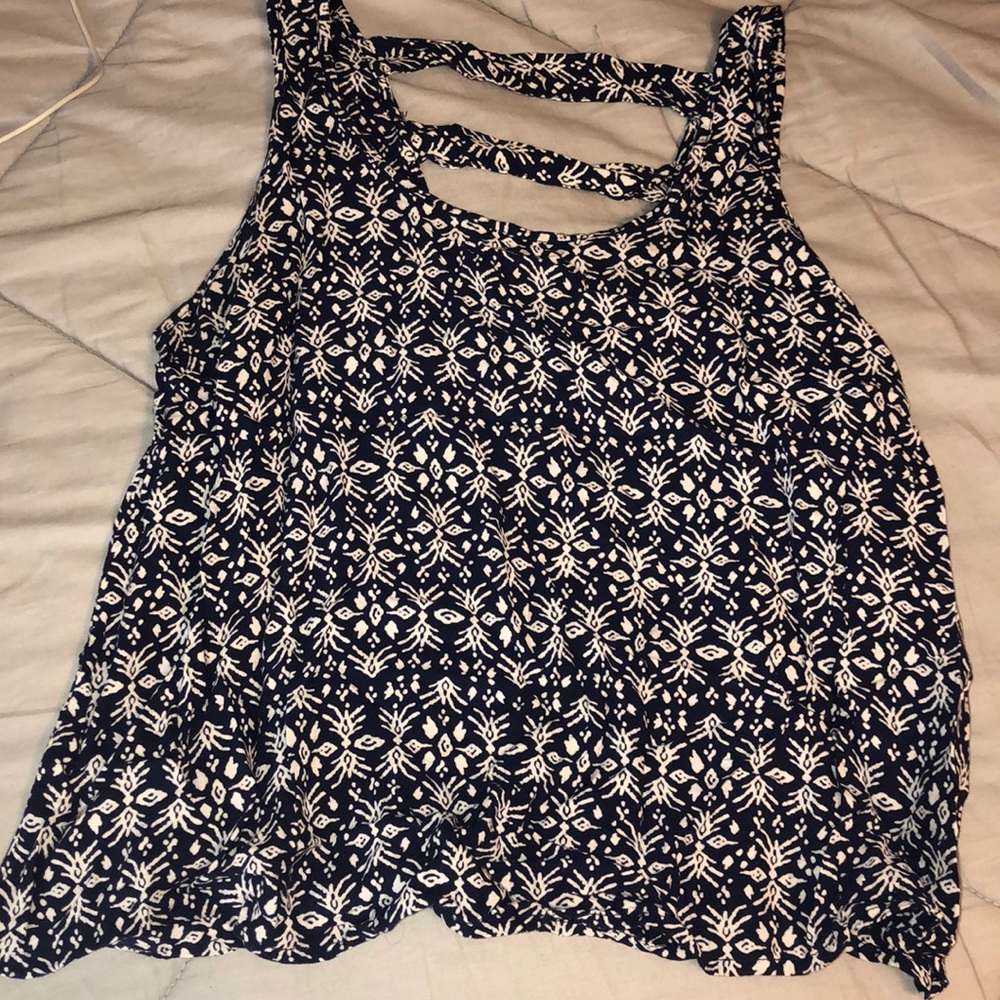 Patterned Tank Top
